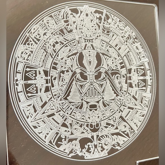 Star Wars Aztec Calendar Style LED Night Light Lamp Colors Changing - Picture 2 of 7